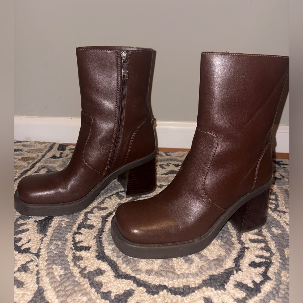 Brown Coach Boots